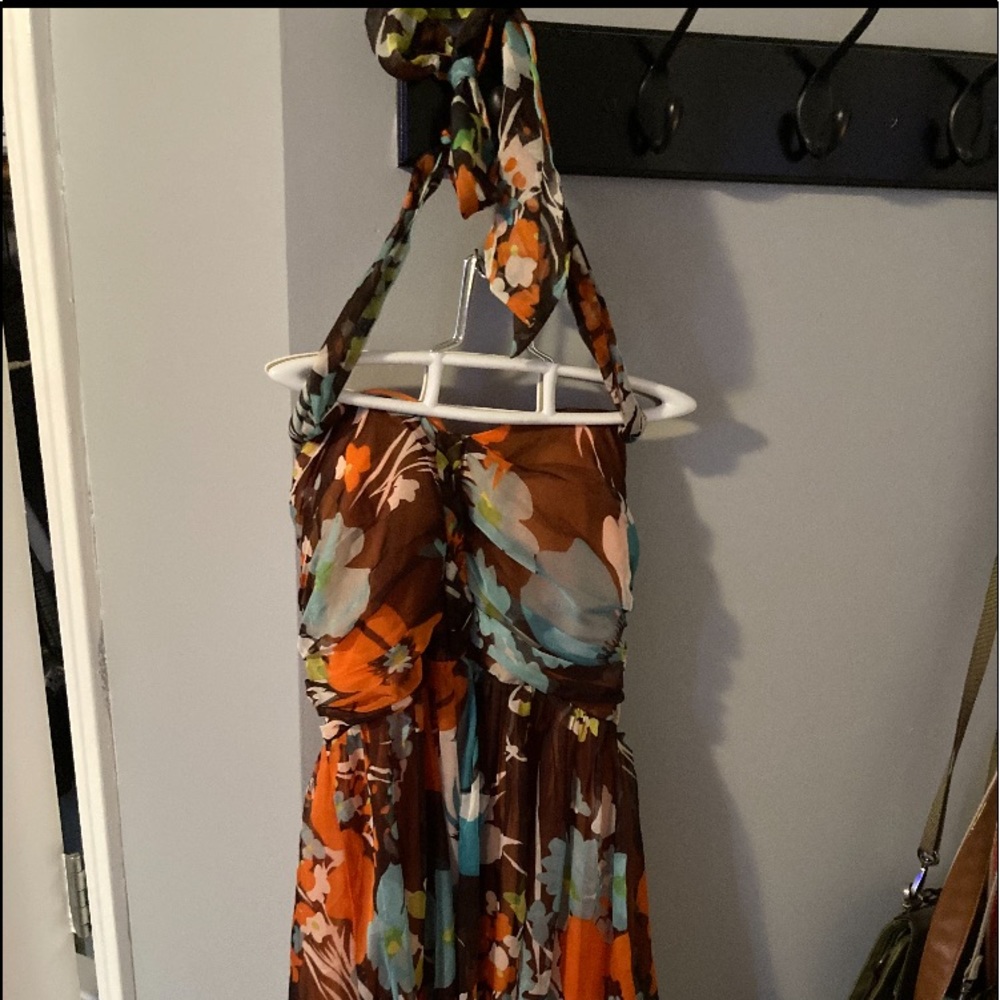 Fall flower dress